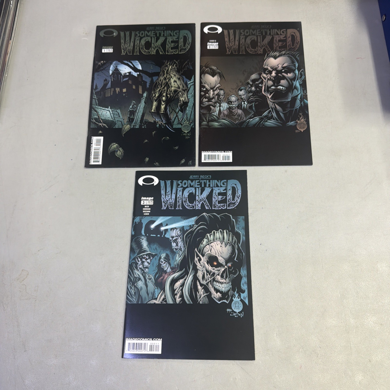 Something Wicked #1 - 3 Complete set 1 2 3 Image comics 2003
