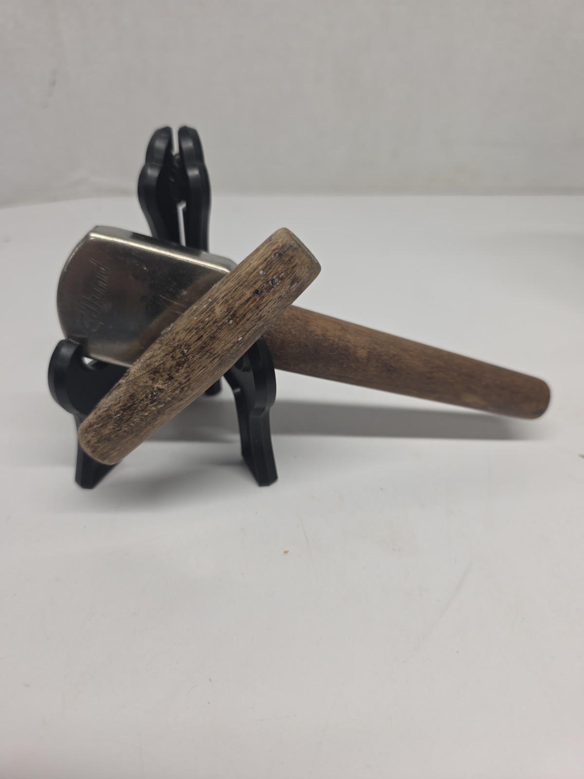 Vintage Edlund Can Opener Manual Twist Walnut Wood Handle No. 5 Burlington VT