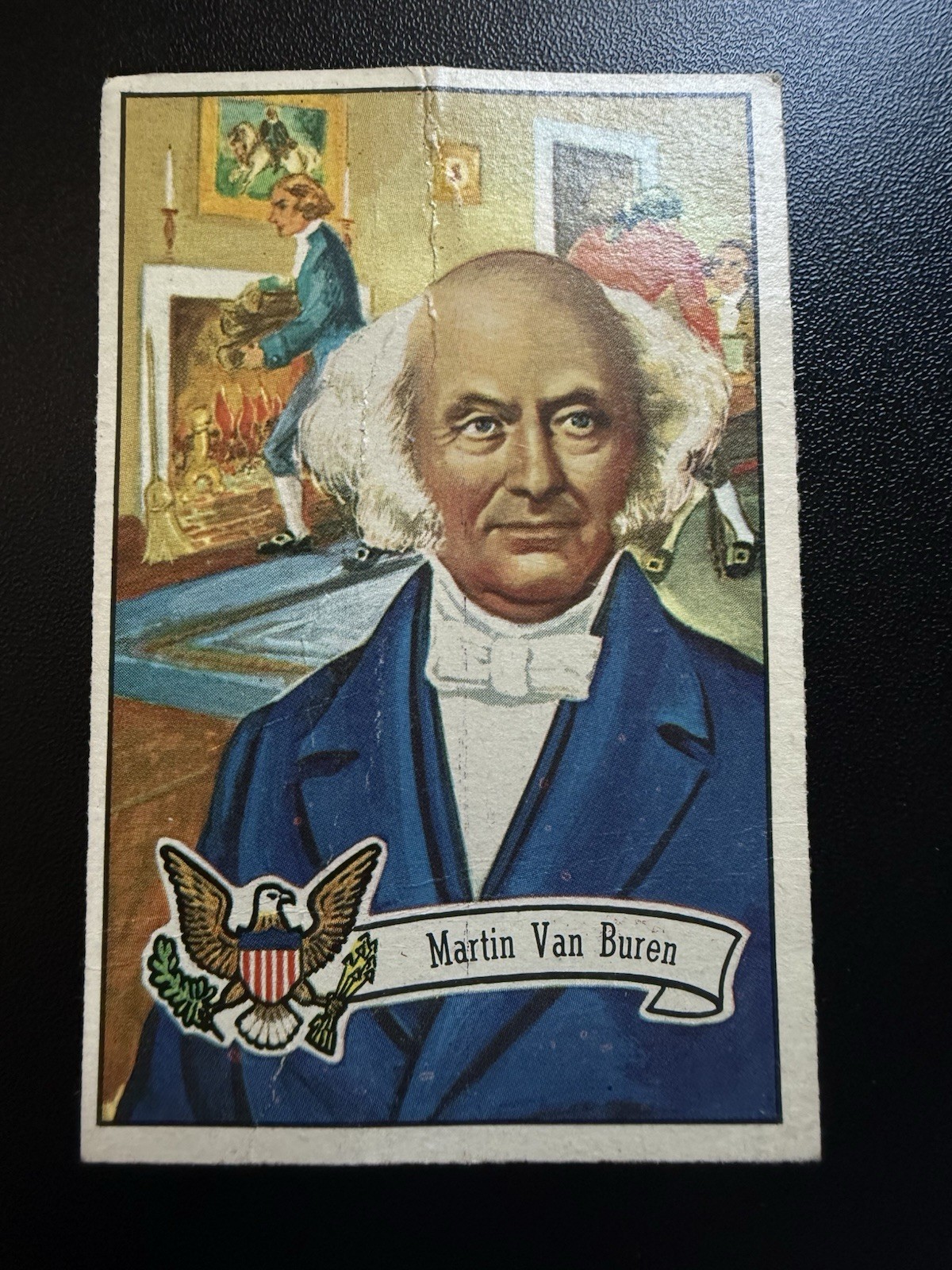 1956 Topps US Presidents Set-Break # 11 Martin Van Buren