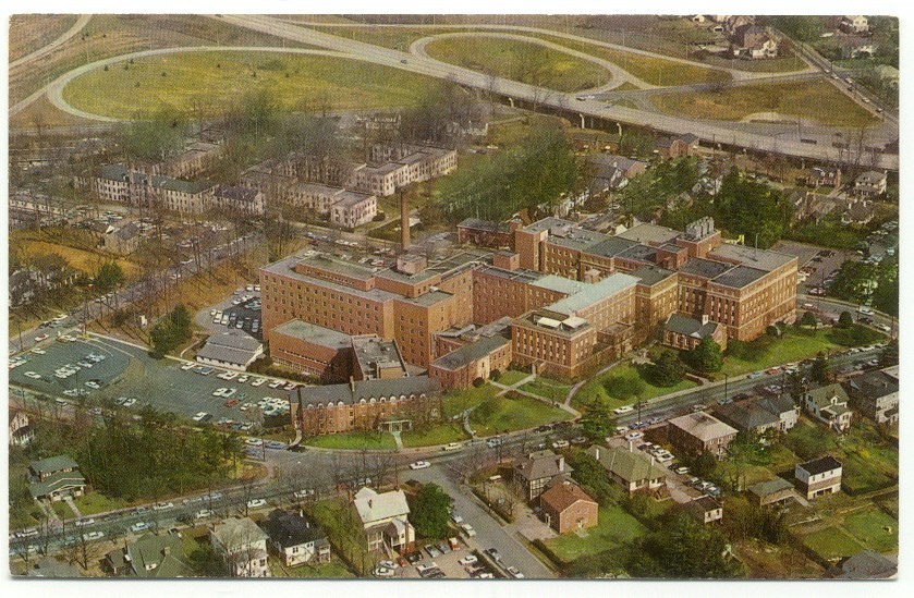 Winston-Salem NC North Carolina Baptist Hospital Bowman Gray School Postcard Winston-Salem NC North Carolina Baptist Hospital Bowman Gray School Postcard