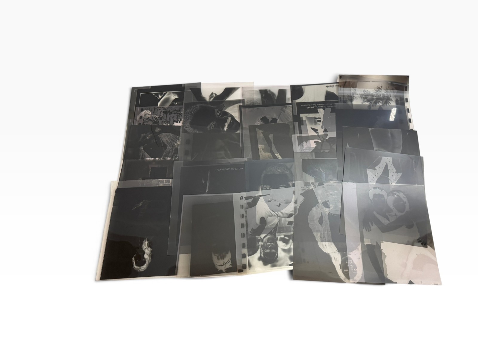 Large Group of Vintage Music And Movie Celebrity Editorial Photo Negatives