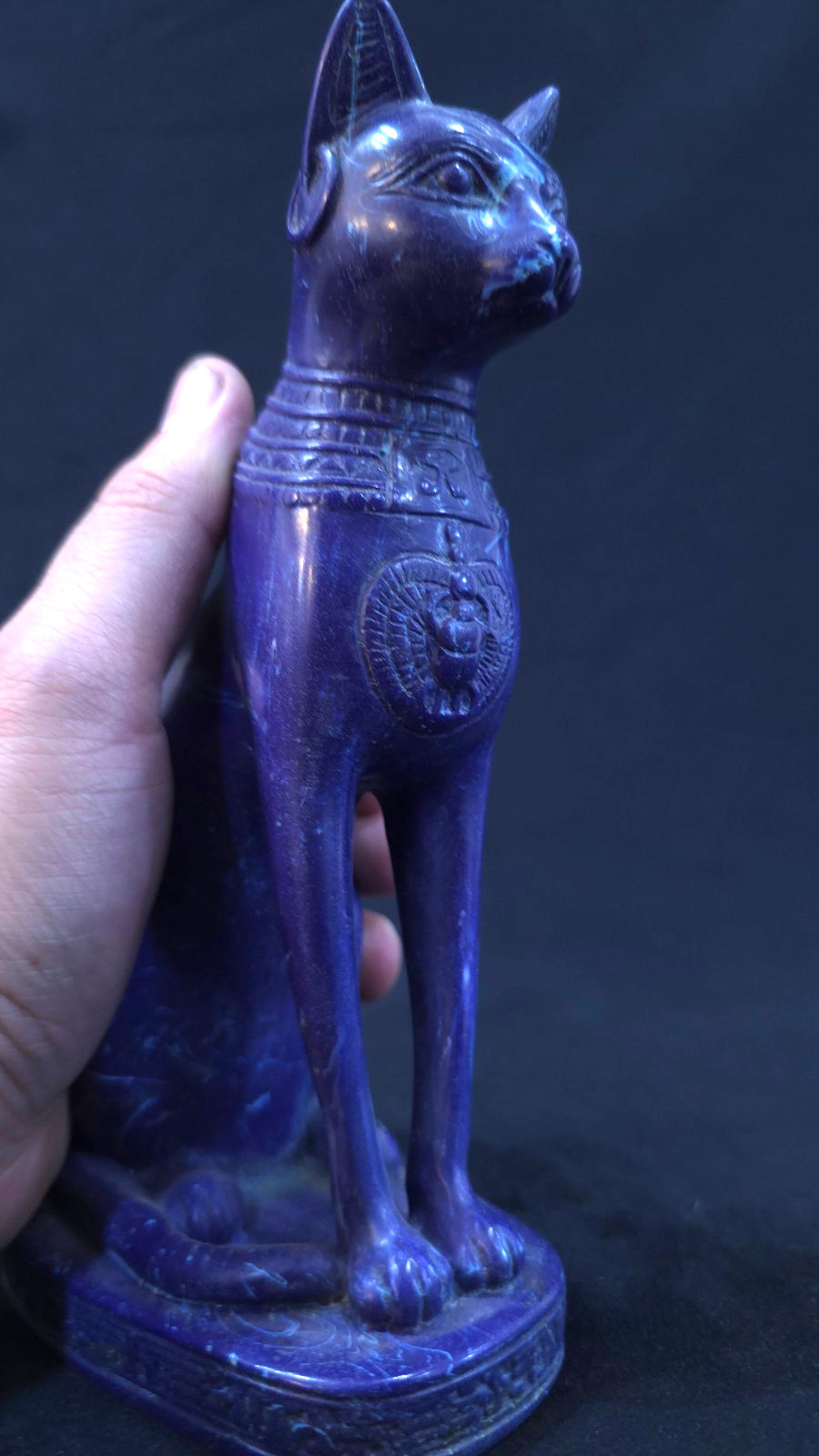 Bastet Statue Ancient Egyptian Feline Goddess Sculpture, Relic Art Bastet Statue Ancient Egyptian Feline Goddess Sculpture, Relic Art
