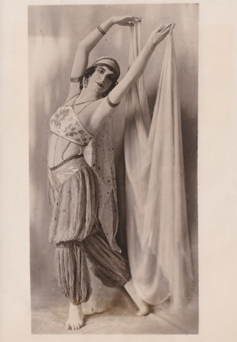 1923 Press Photo Swedish Ballerina Lisa Steier in 