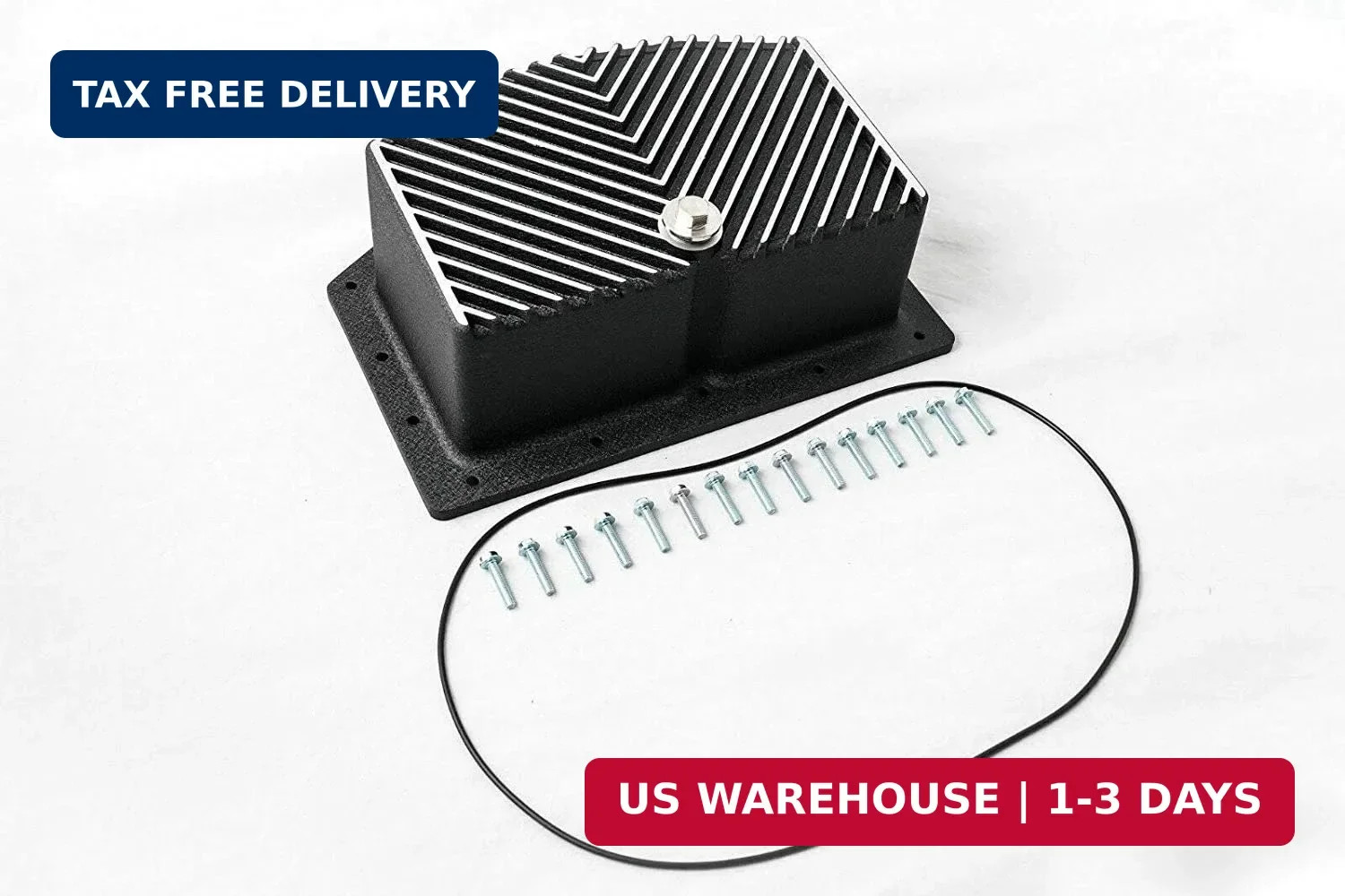 Heavy Duty Cast Aluminum Oil Pan Compatible with 2011-2019 Ford 6.7L Powerstroke