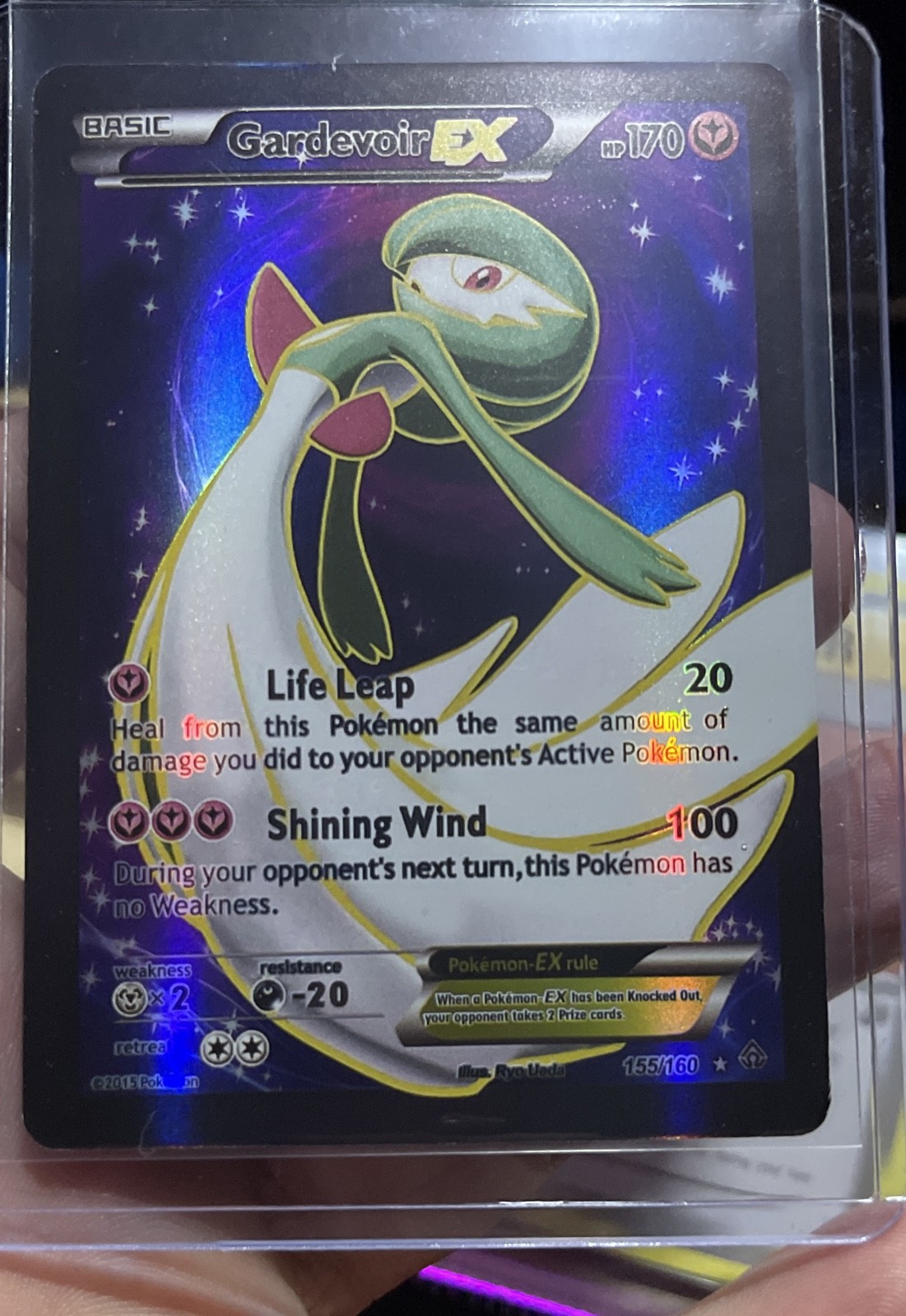 Gardevoir EX (155 Full Art) 155/160 Xy-Primal Clash Holo