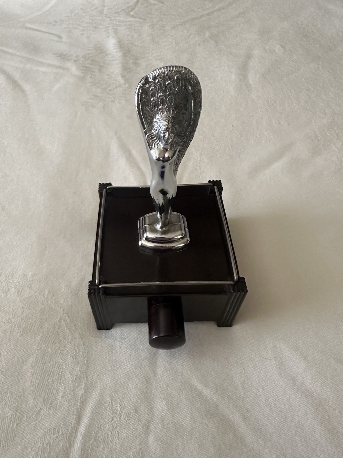 Vintage Silent Flame Table Lighter Parker Of London Bakelite