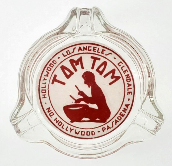 VTG Tiki Tray / Tom Tom Restaurant /Glendale Pasadena Hollywood Glendale LA CA VTG Tiki Tray / Tom Tom Restaurant /Glendale Pasadena Hollywood Glendale LA CA