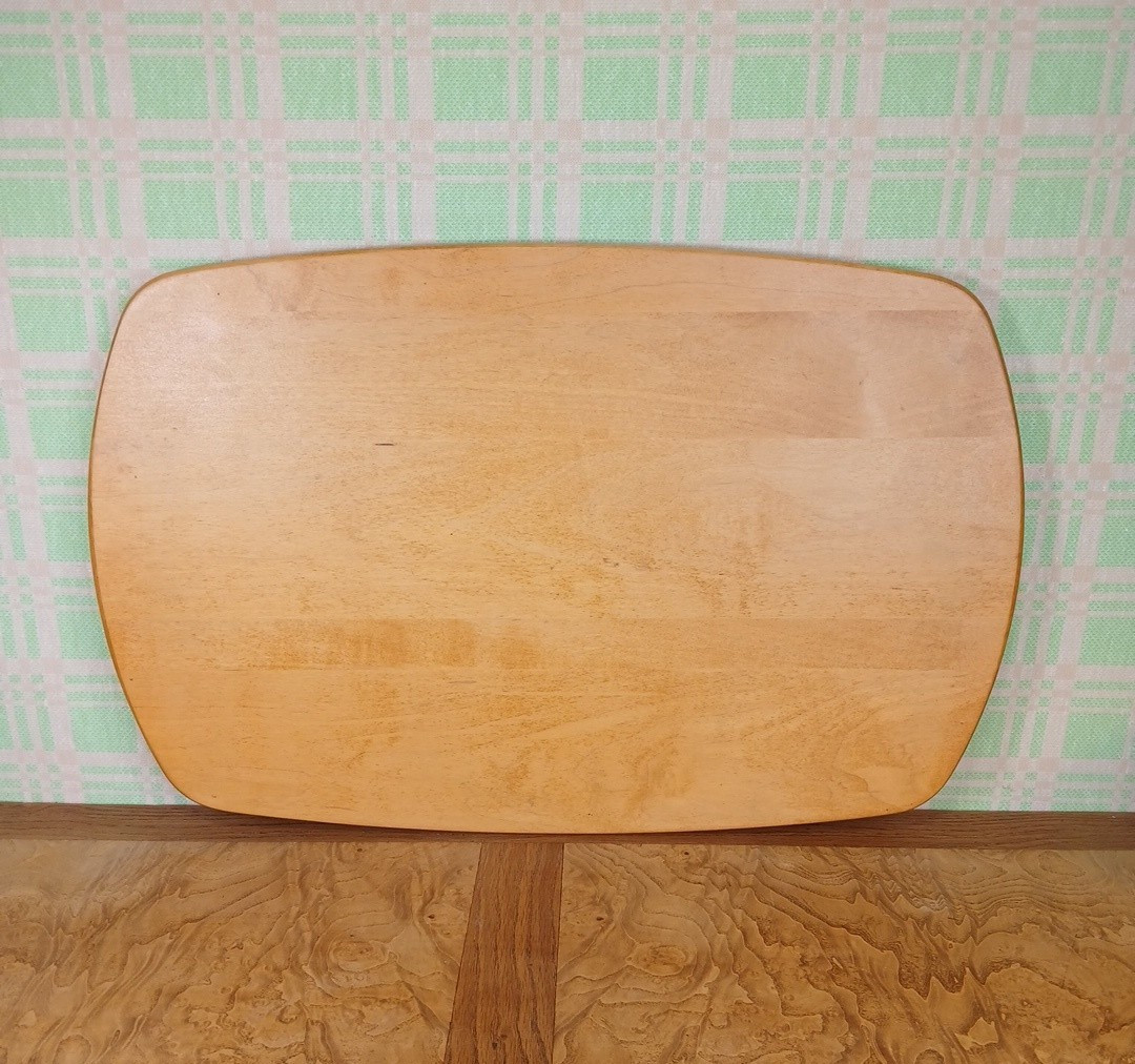 VTG Longaberger Large Picnic Basket Maple Wood Lid / Cutting Board | 14.5\