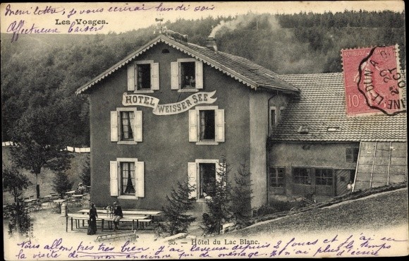 Postcard Orbey Urbeis Alsace Haut Rhin, Hotel du Lac Blanc, Hotel... - 2589909