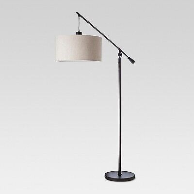 Cantilever Drop Pendant Floor Lamp Antique Brown (Includes LED Light Bulb) -