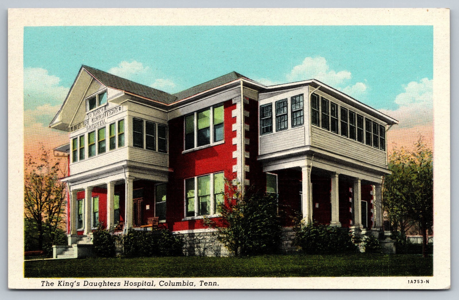 f 495, The Kings Daughters Hospital, Columbia, Tenn. King Louis XIV Of France