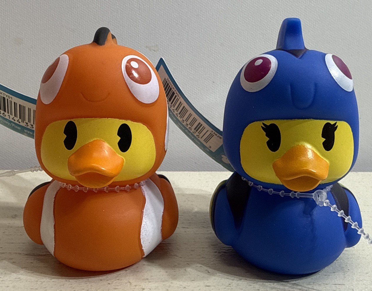 Disney Duckalooz Rubber Duck NEMO & DORY NEW