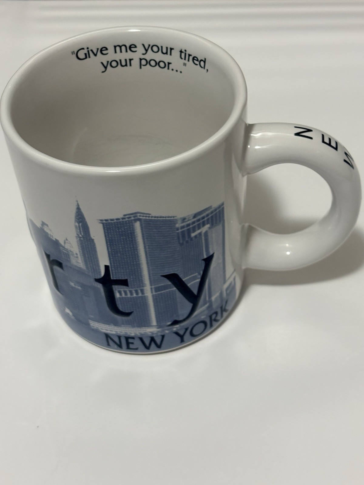 Vintage 1950s–60s U.S.S. Constitution Ceramic Mug – Heavyware Boston Souvenir