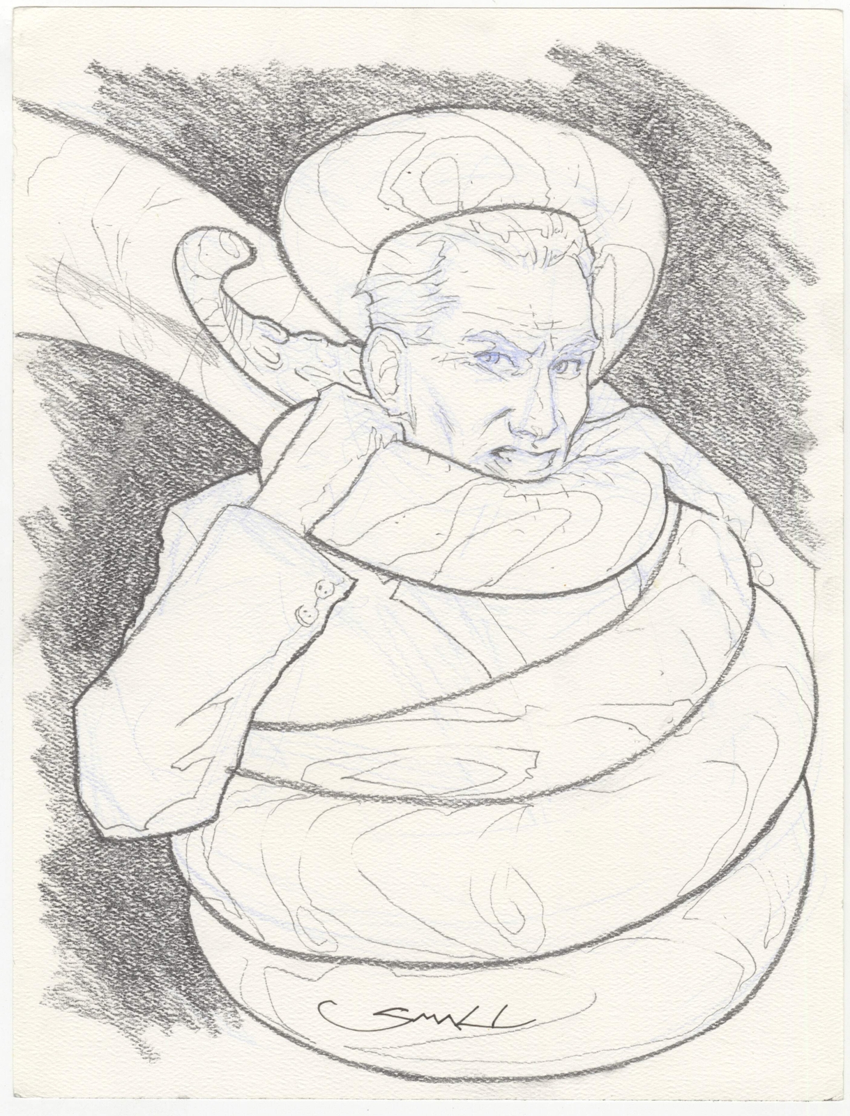 Dark Dominion (Michael Alexander) Original Comic Art by Louis Small Jr.