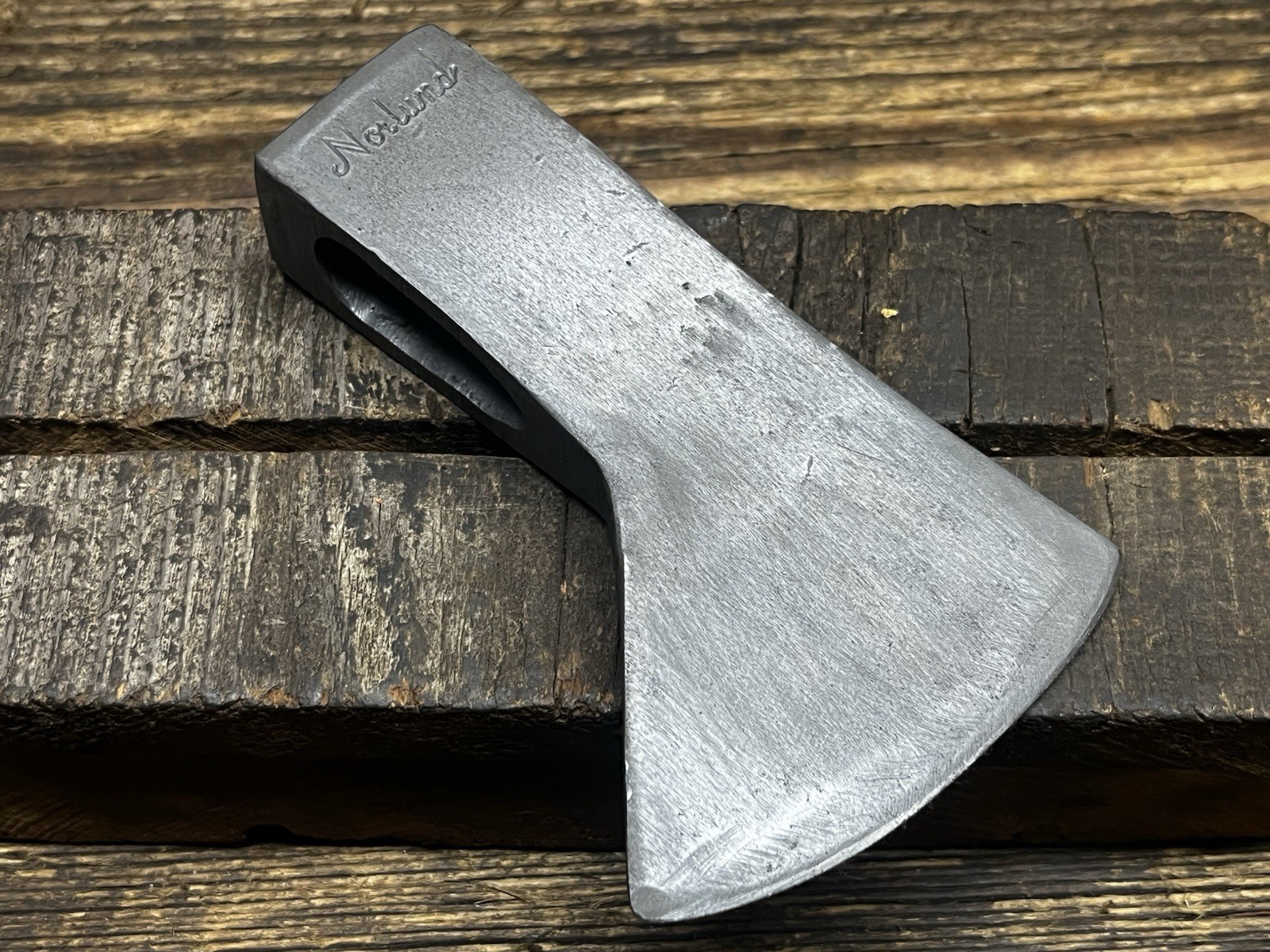 Vintage Norlund Hatchet Axe Head - Camping - Hudson Bay - 15.5 oz Clean & Sharp