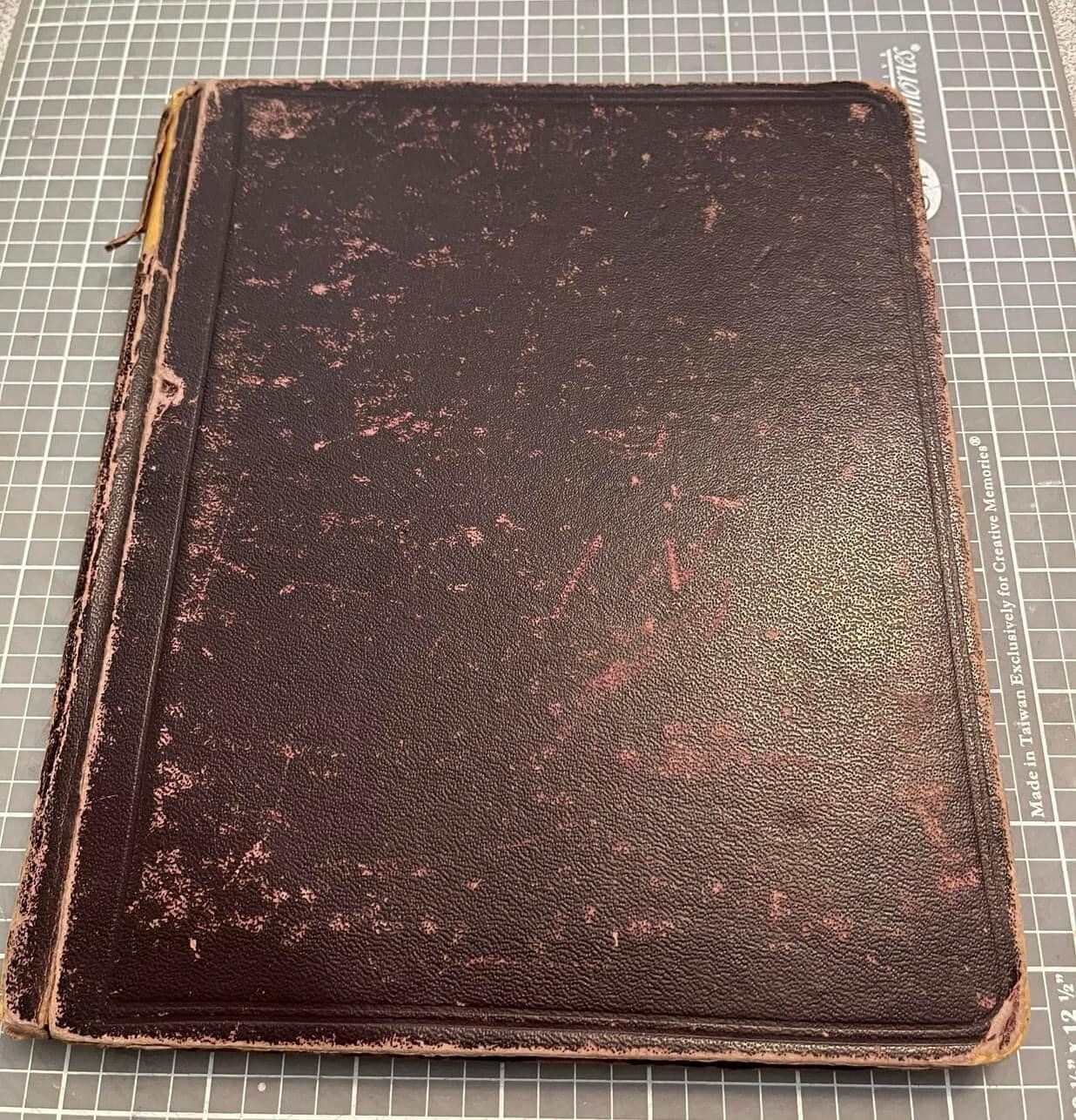 Memorandum Journal / Ledger that spans January 1905-December 1906.