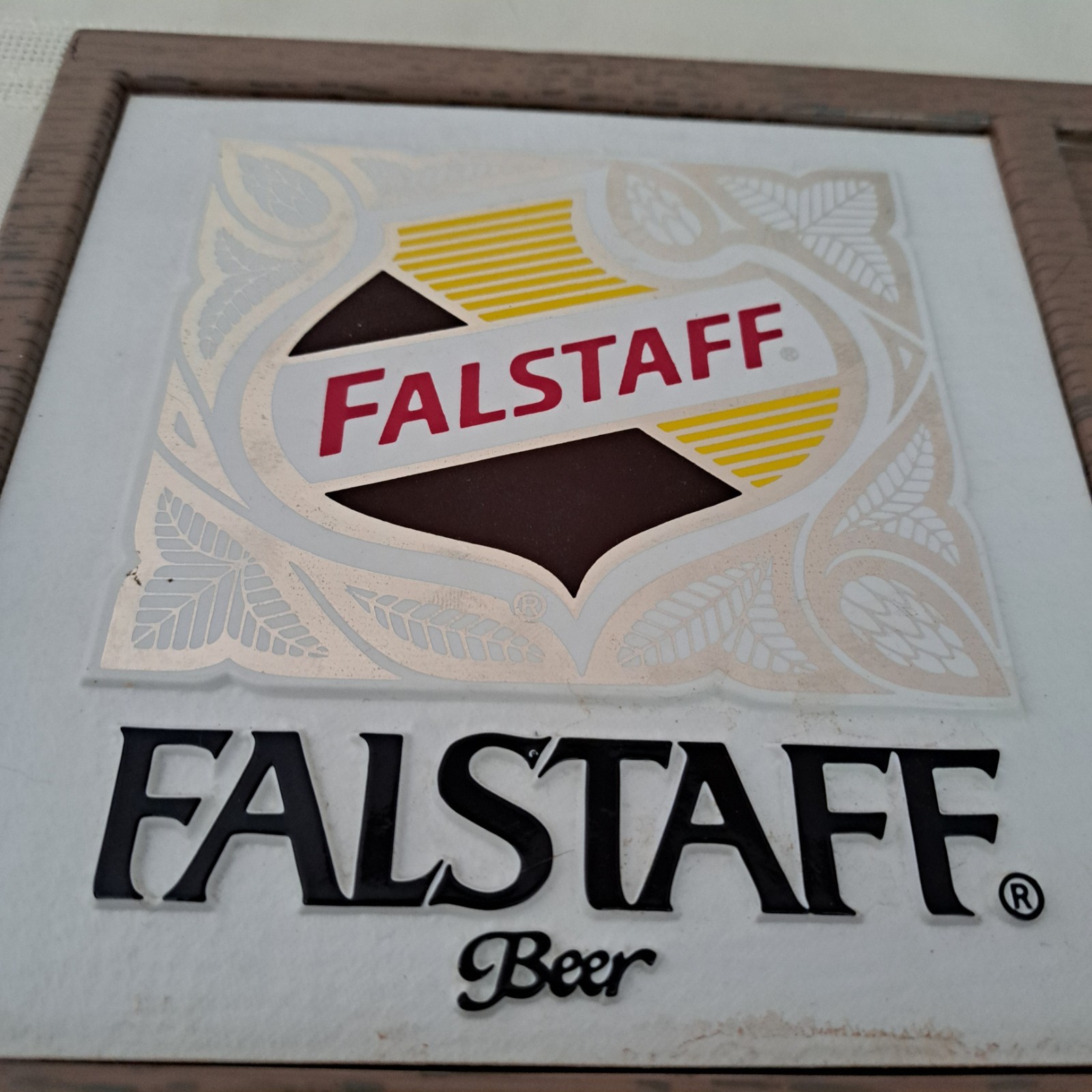 Vintage FALSTAFF BEER Wall Calendar with Tear Off Pages, 1969, Never Used
