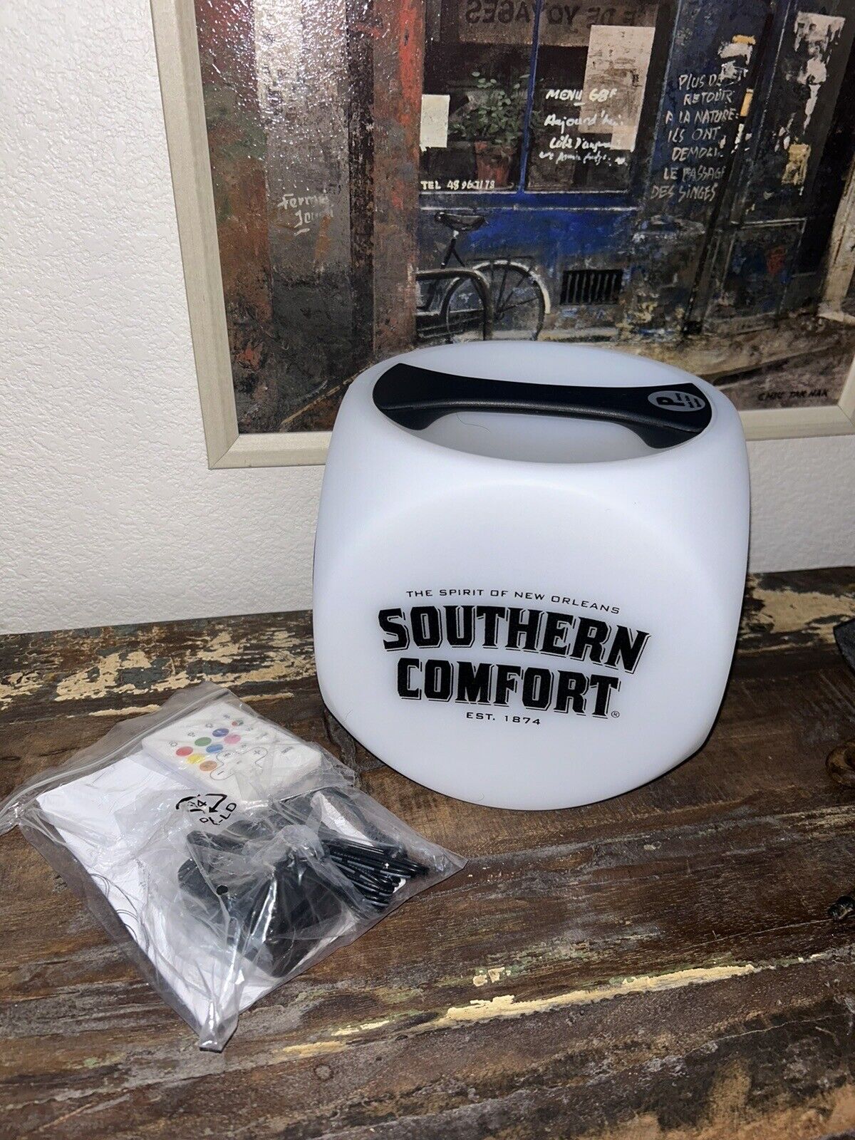 Southern Comfort Whiskey  Speaker Bluetooth  Wireless  RARE Mancave New LQQK