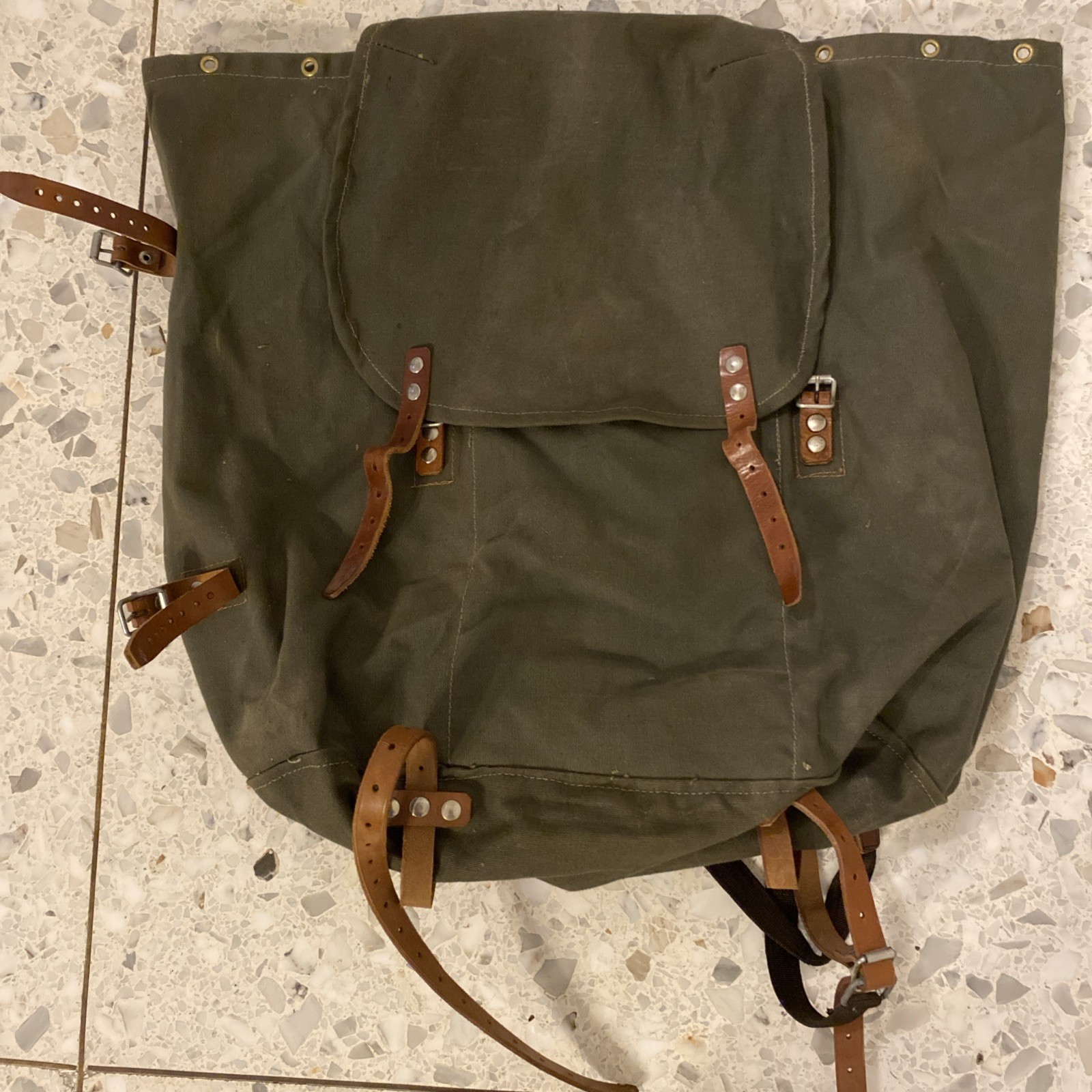 Original Swedish Army WW1 WW2 RUCKSACK BACKPACK 