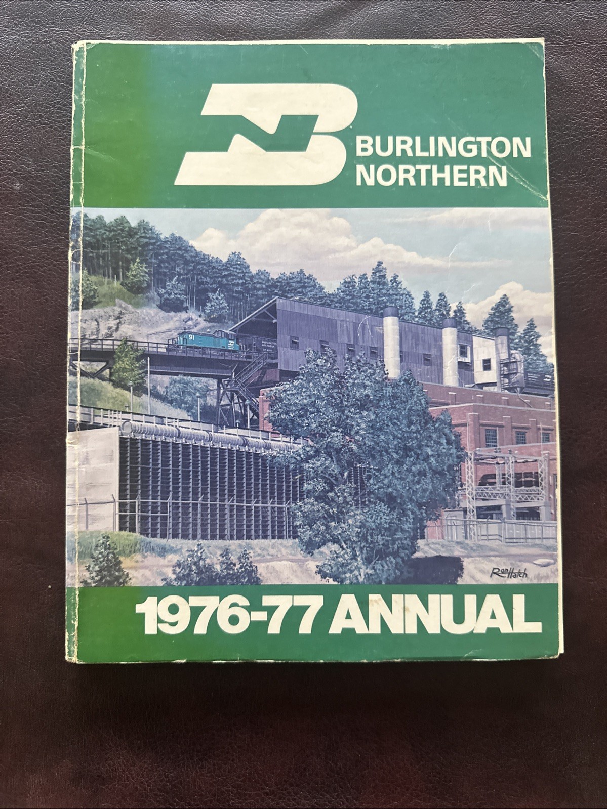 Burlington Northern 1976-77 Annual