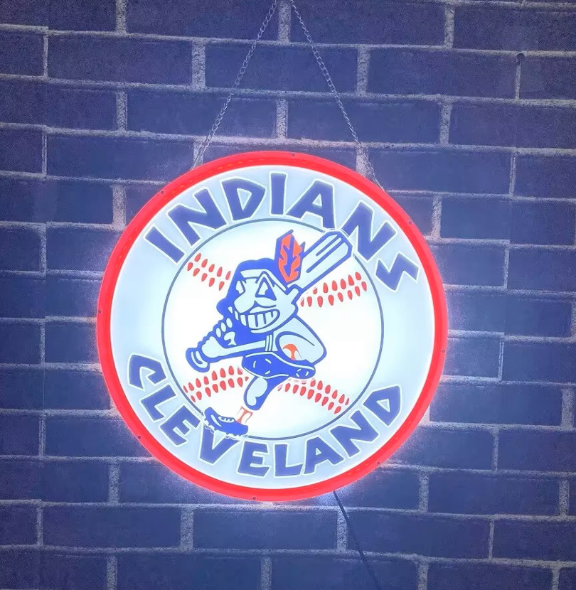 New Cleveland Indians LED 3D Neon Sign 16