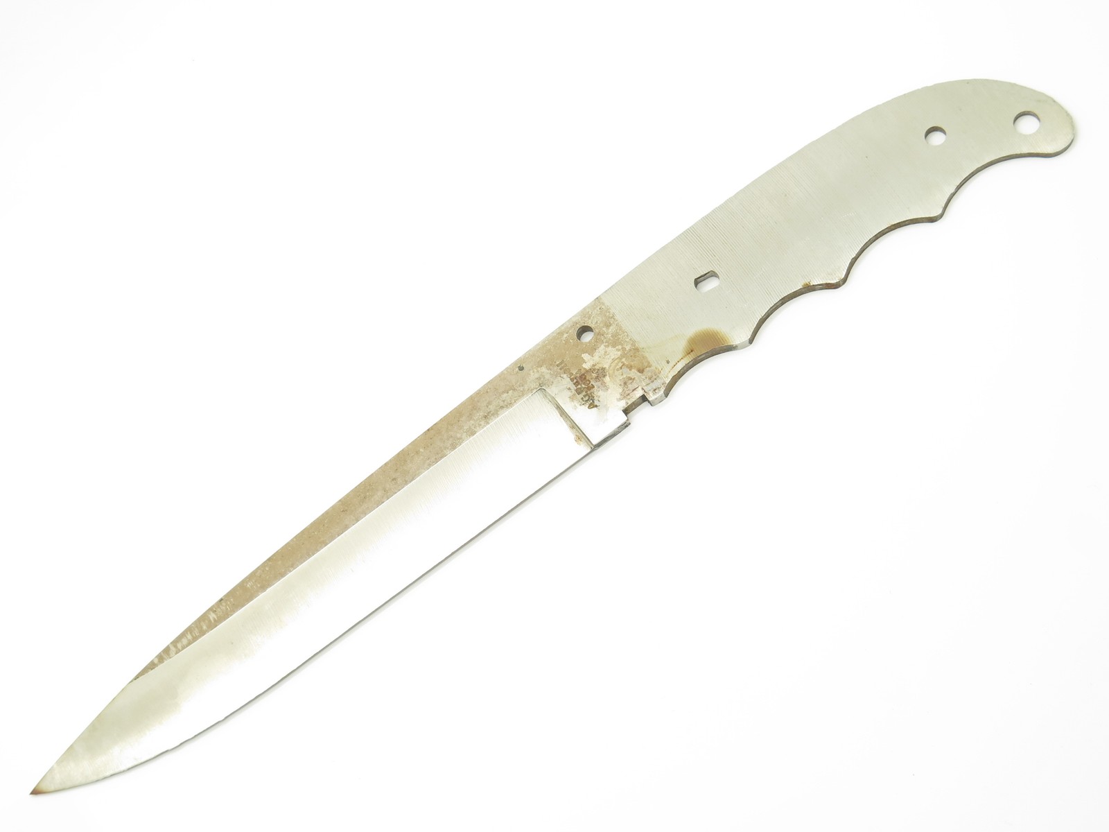 Vintage 2004 AG Russell Seki Japan AUS8A Fixed Fighting Camp Knife Blade Blank Vintage 2004 AG Russell Seki Japan AUS8A Fixed Fighting Camp Knife Blade Blank
