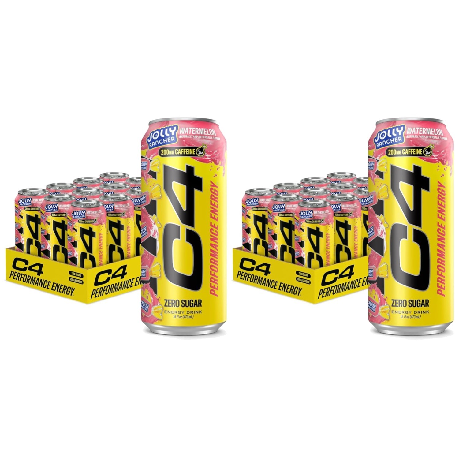 Watermelon Energy Drink 24 Pack with Beta Alanine
