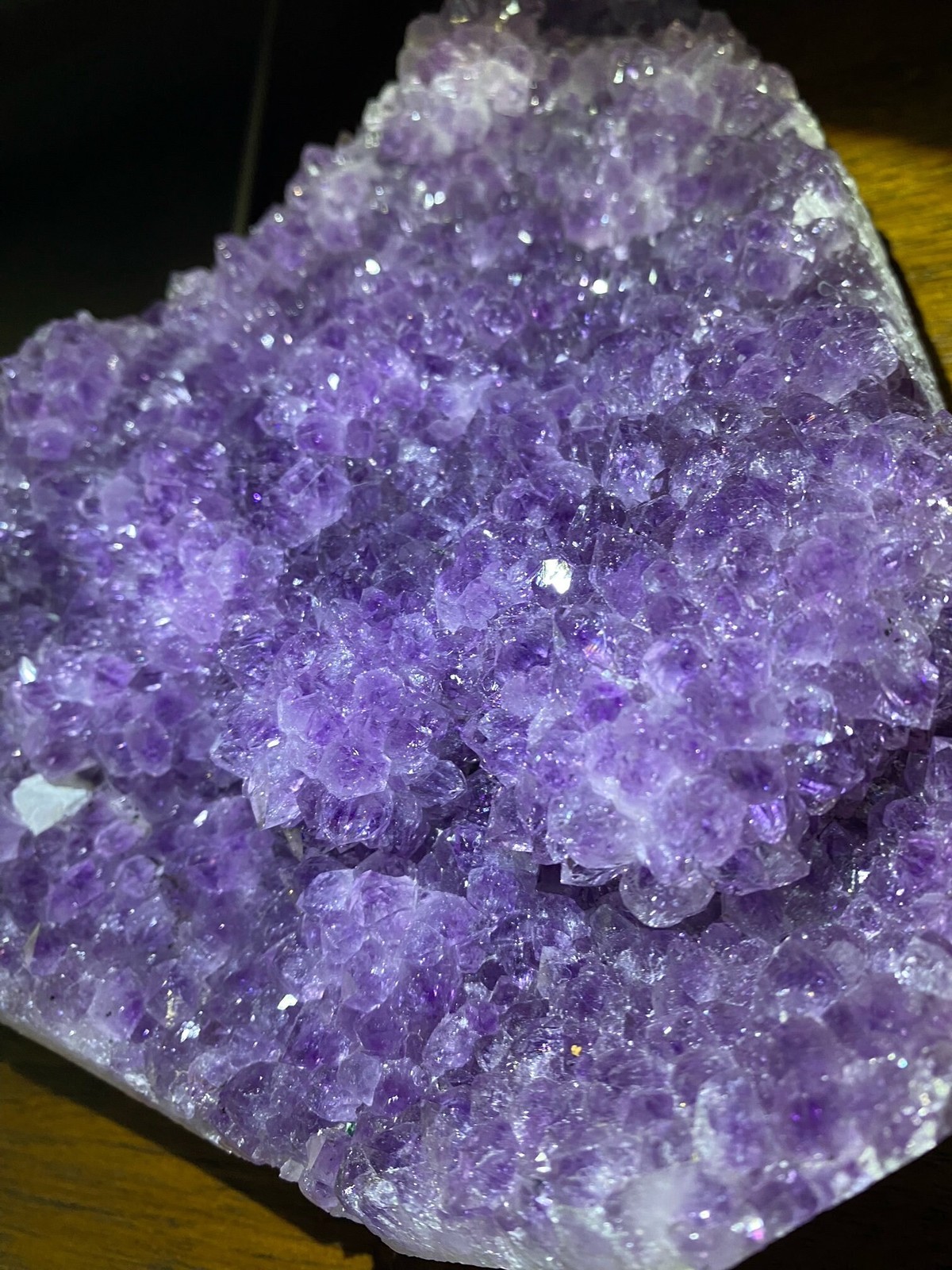 Amazing High Quality Xl Amethyst Cluster Cabinet Size