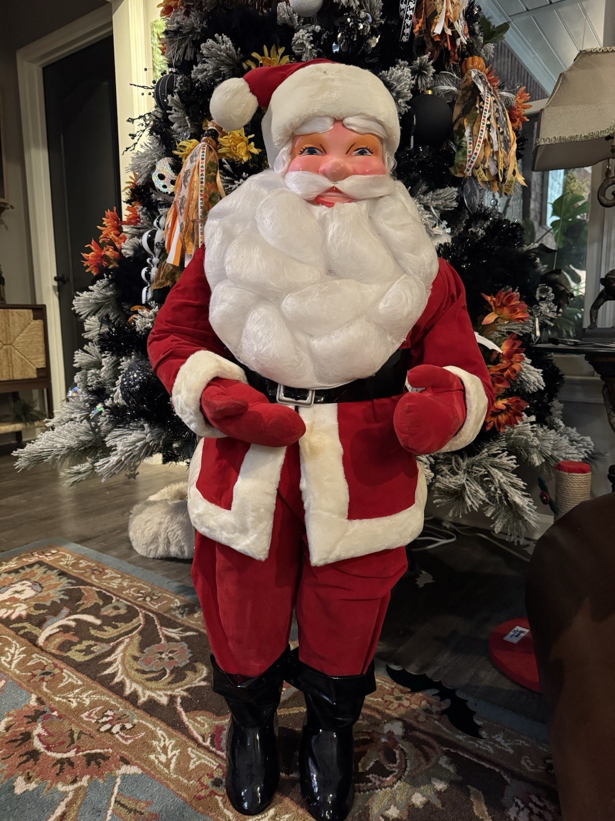 VINTAGE HAROLD GALE SANTA CLAUS 1950’S CHRISTMAS STORE DISPLAY ADVERTISING 41” VINTAGE HAROLD GALE SANTA CLAUS 1950’S CHRISTMAS STORE DISPLAY ADVERTISING 41”