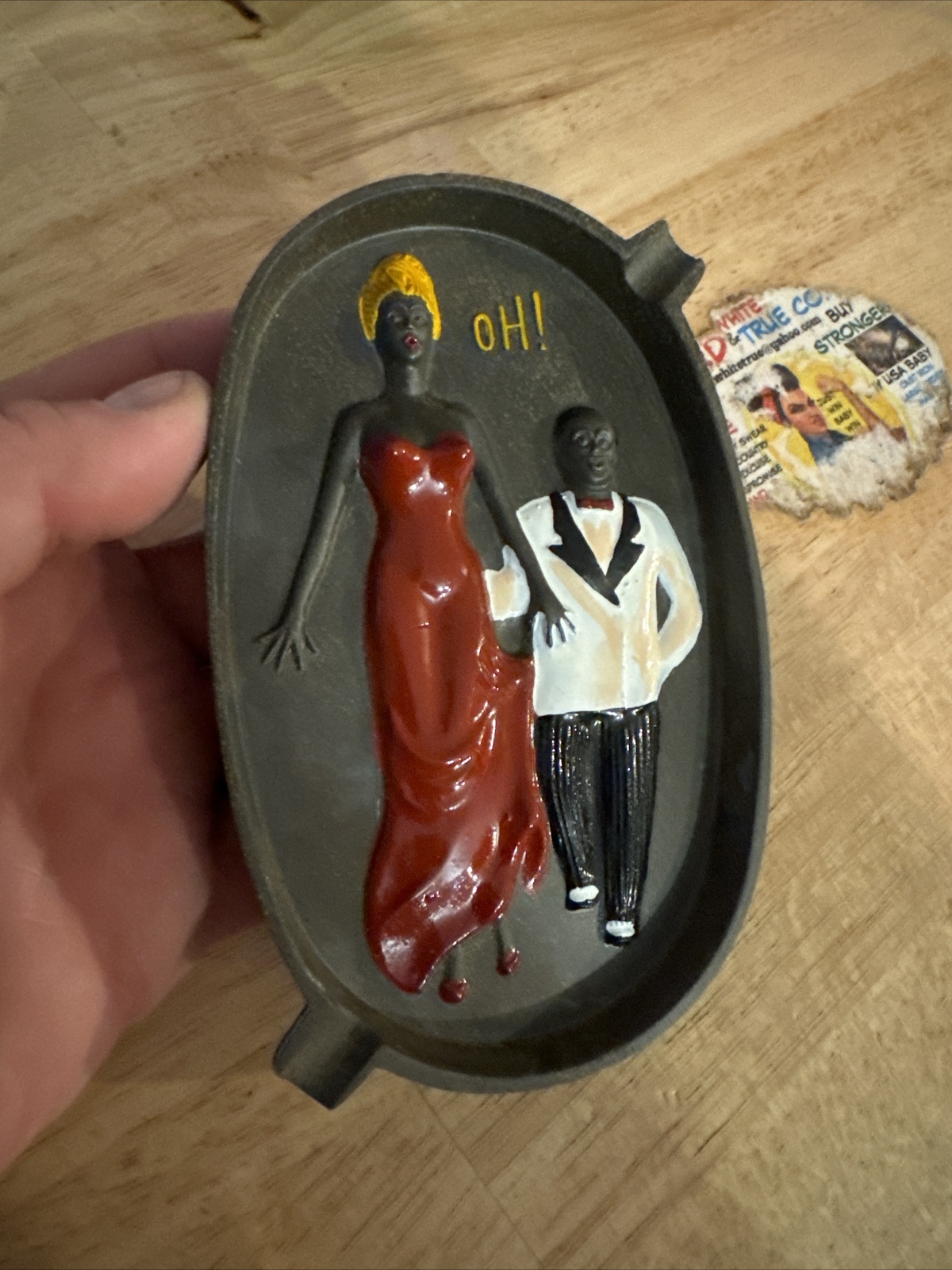 Ashtray Speakeasy NSFW Partial Nude Cigar Cigarette Depression Ballroom Smoker