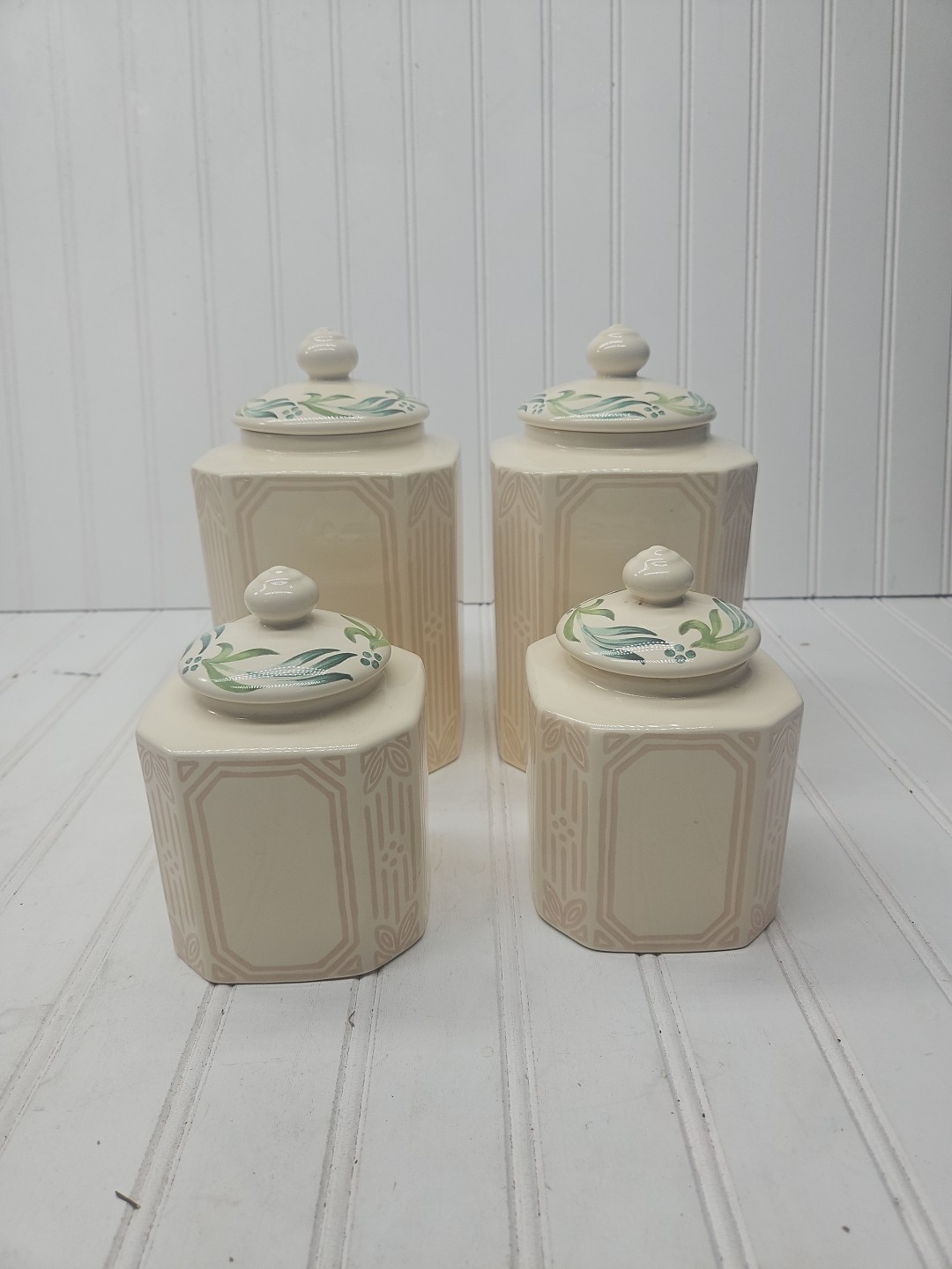 Villeroy Boch 4 Piece Canister Set Belle Vienne