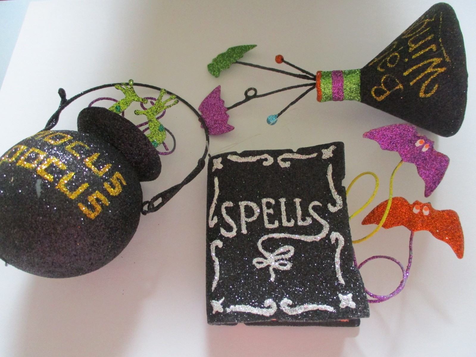 Lot of (3)  Pier 1 Halloween Ornaments