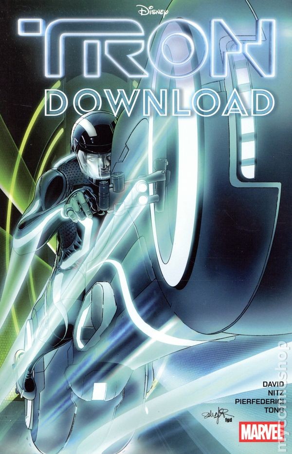 Tron Download TPB #1-1ST FN 2025 Stock Image