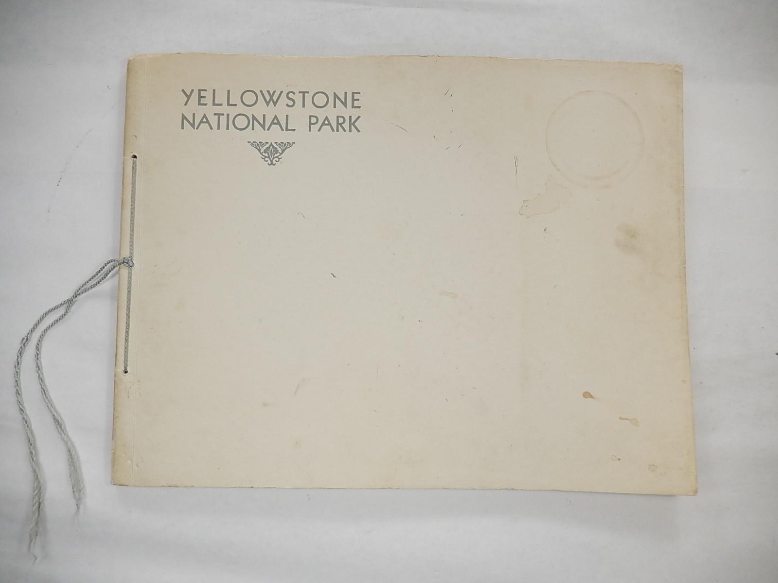 Souvenir Book: Yellowstone National Park by Haynes Inc., circa 1940, 24 13x10 P.