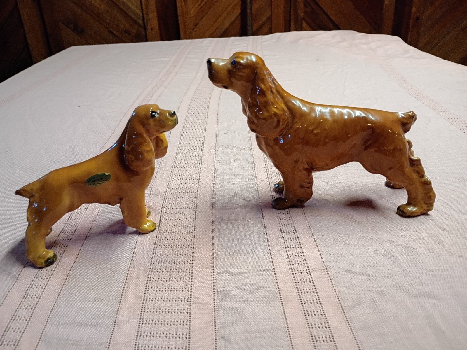 2 Morten Studio Blonde Cocker Spaniels 7\