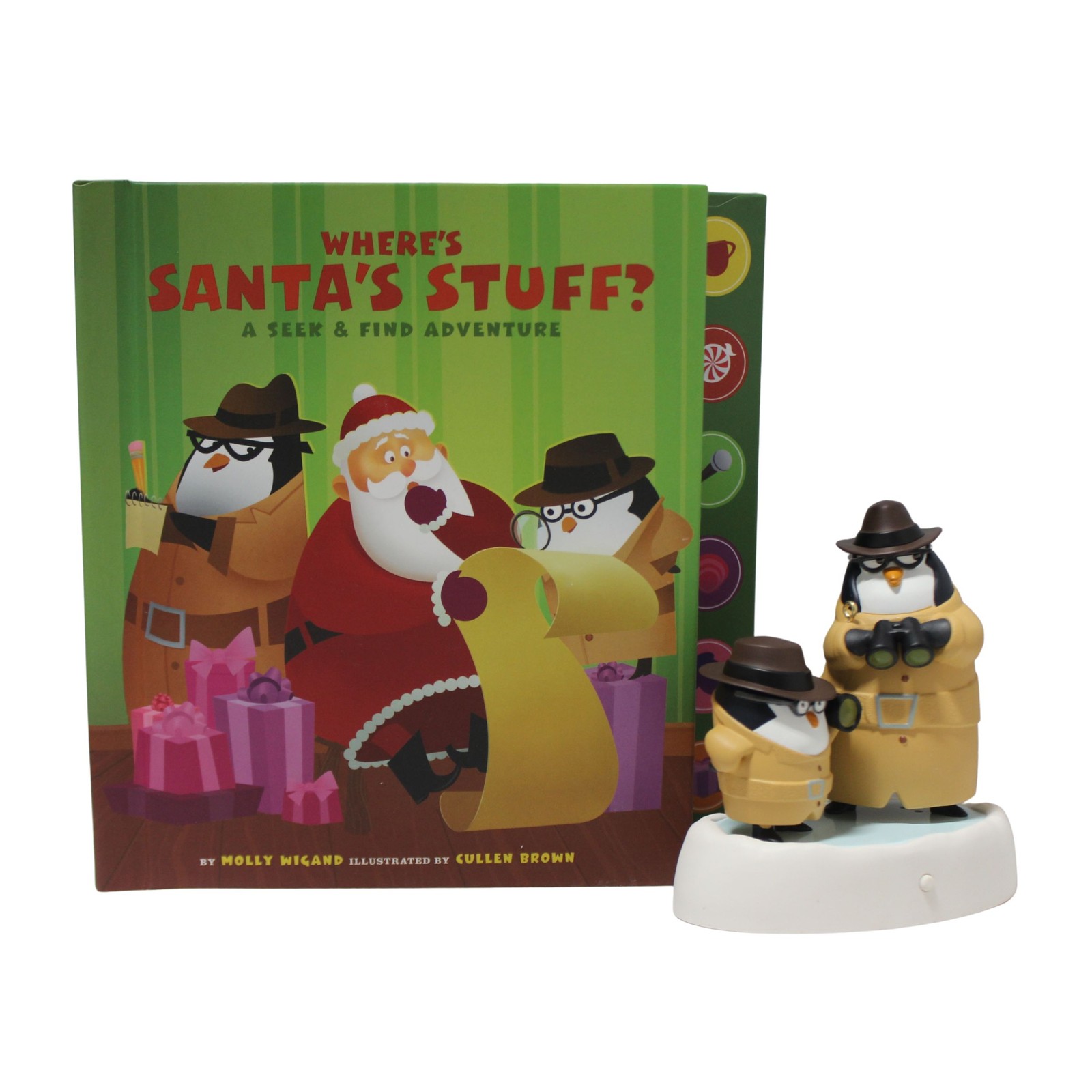 Hallmark Where\'s Santa\'s Stuff? - Storybook Keepsake Ornament 2011 QXG4729