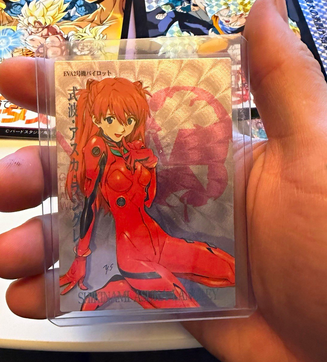 Bandai Carddass Masters Evangelion 2.0 Asuka Langley Chase Card 2011 SSSP 105