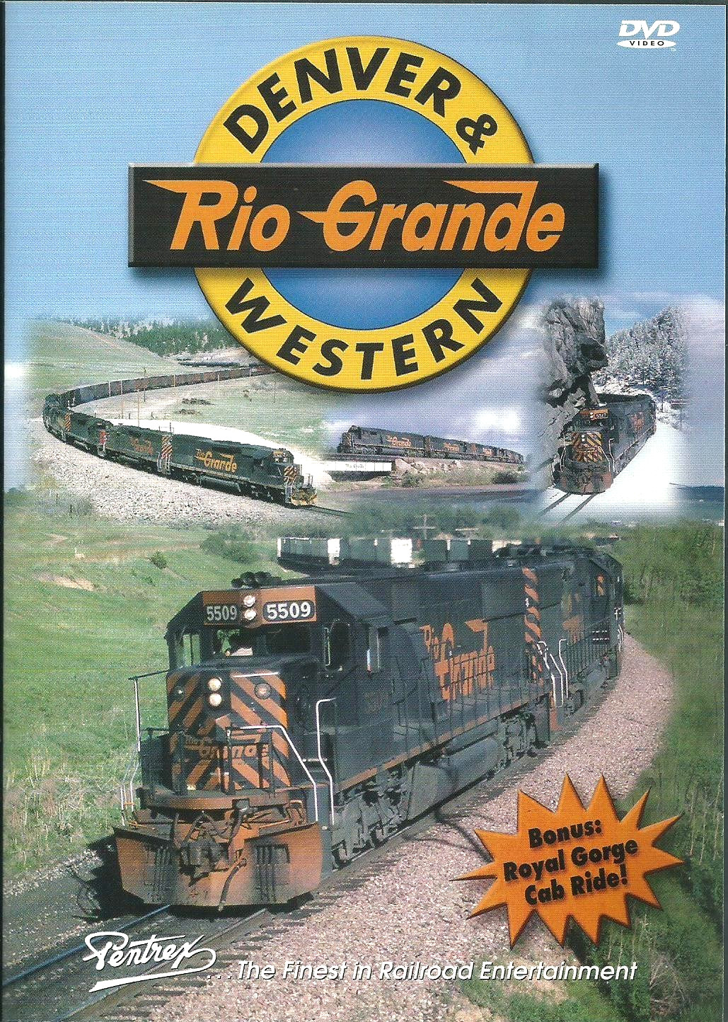 NEW Denver & Rio Grande Western DVD by Pentrex