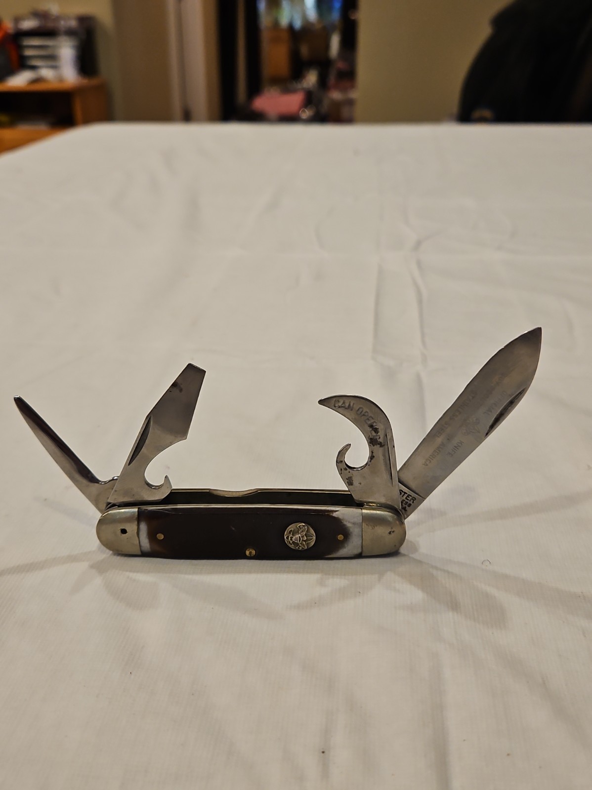 Vintage Ulster Boy Scouts Pocket Knife 4 Blades Nice Vintage Ulster Boy Scouts Pocket Knife 4 Blades Nice