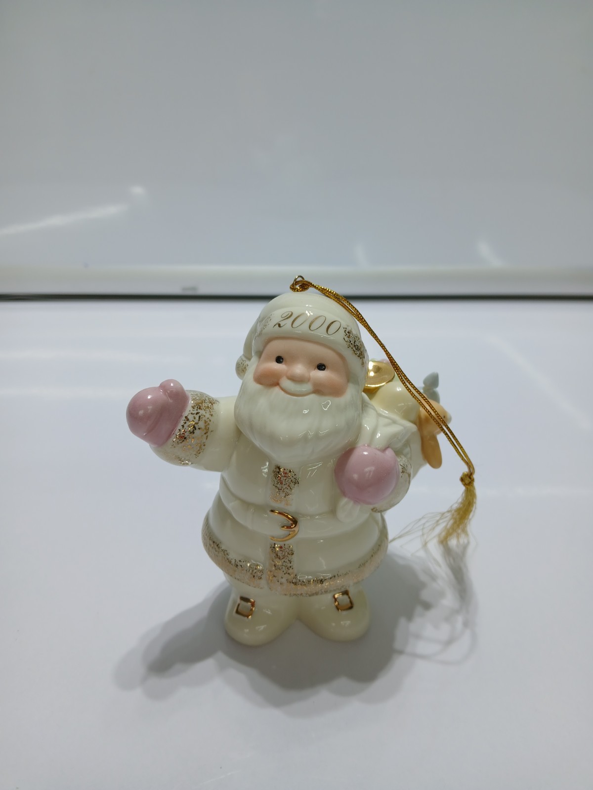 Lenox Holiday 2000 Santa Ornament Lenox Holiday 2000 Santa Ornament