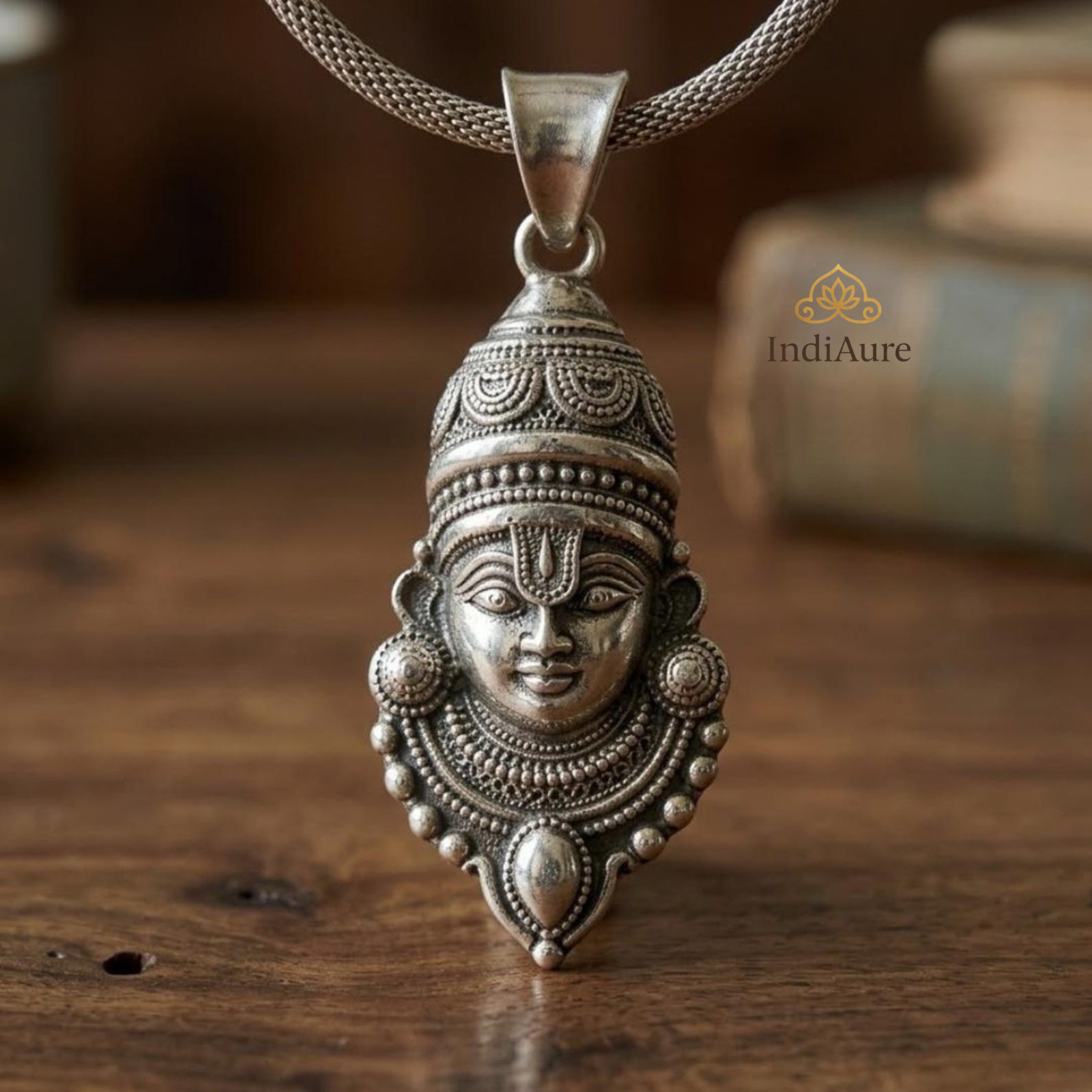 Balaji 925 Silver Necklace | Sterling Pendant | Certified Jewelry Gift
