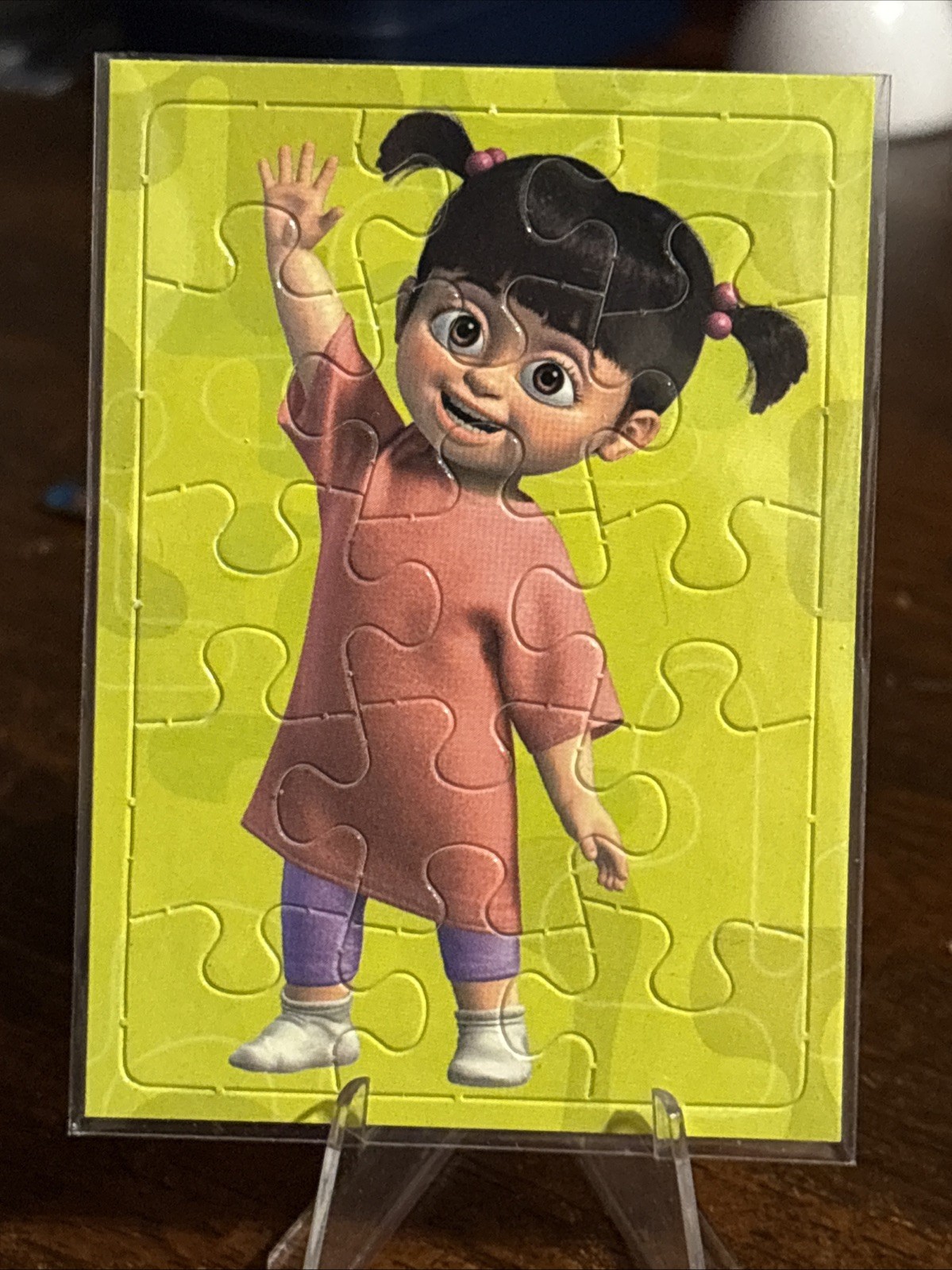 Boo 2001 Topps Monsters, Inc. 1 Jigsaw Puzzle Cards