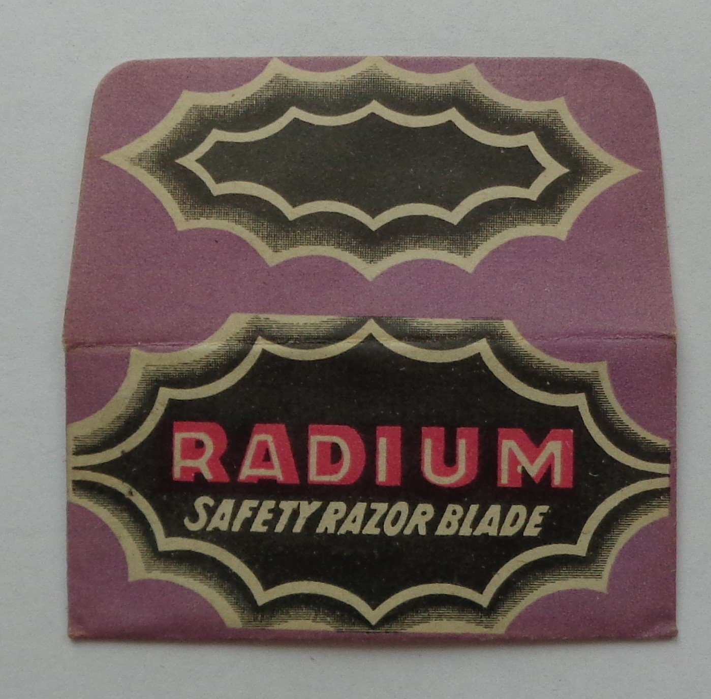 Vintage Razor Blade RADIUM Purple- RARE - One Blade - Only 3 Left