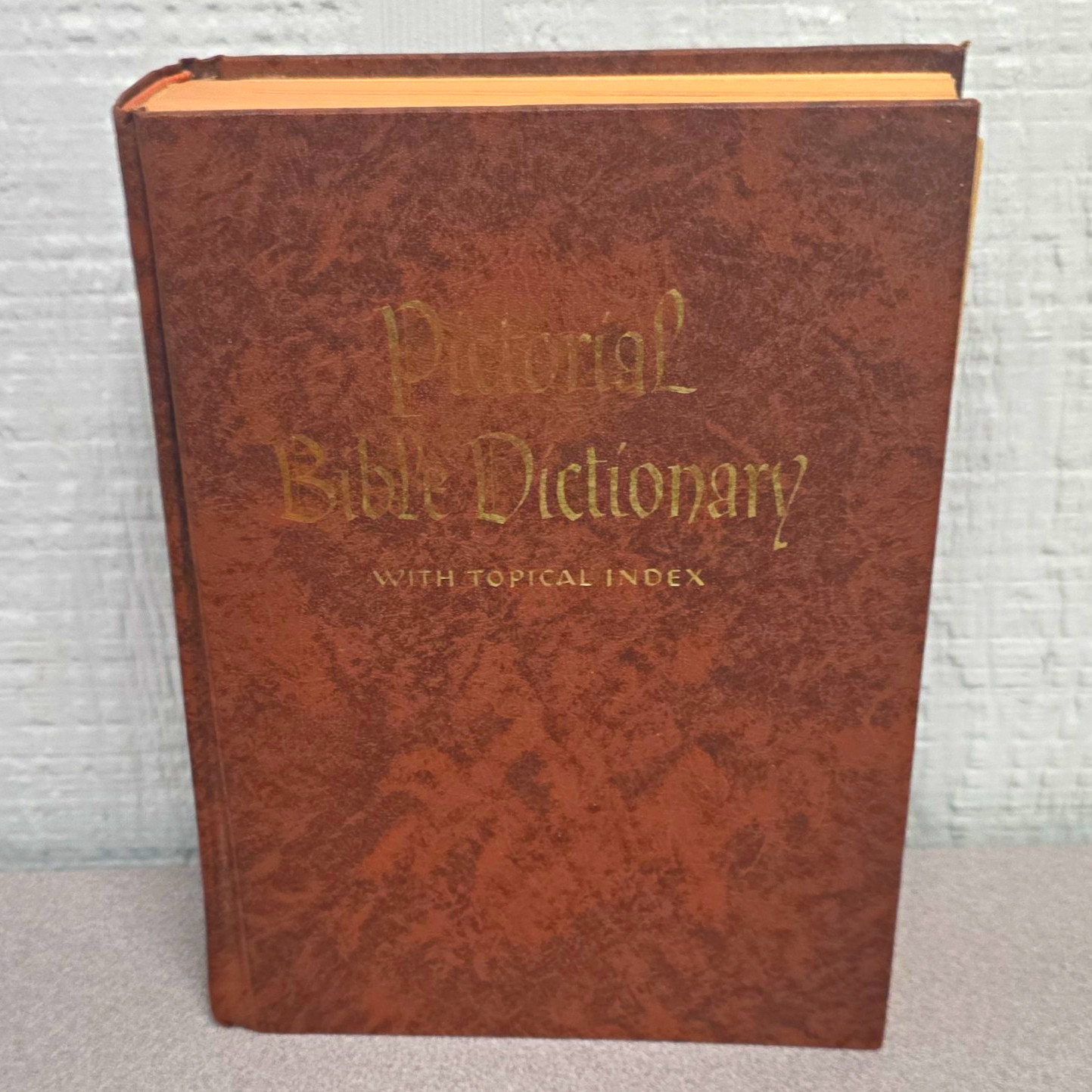 Zondervan Pictorial Bible Dictionary w/ Topical Index 1964 Hardcover