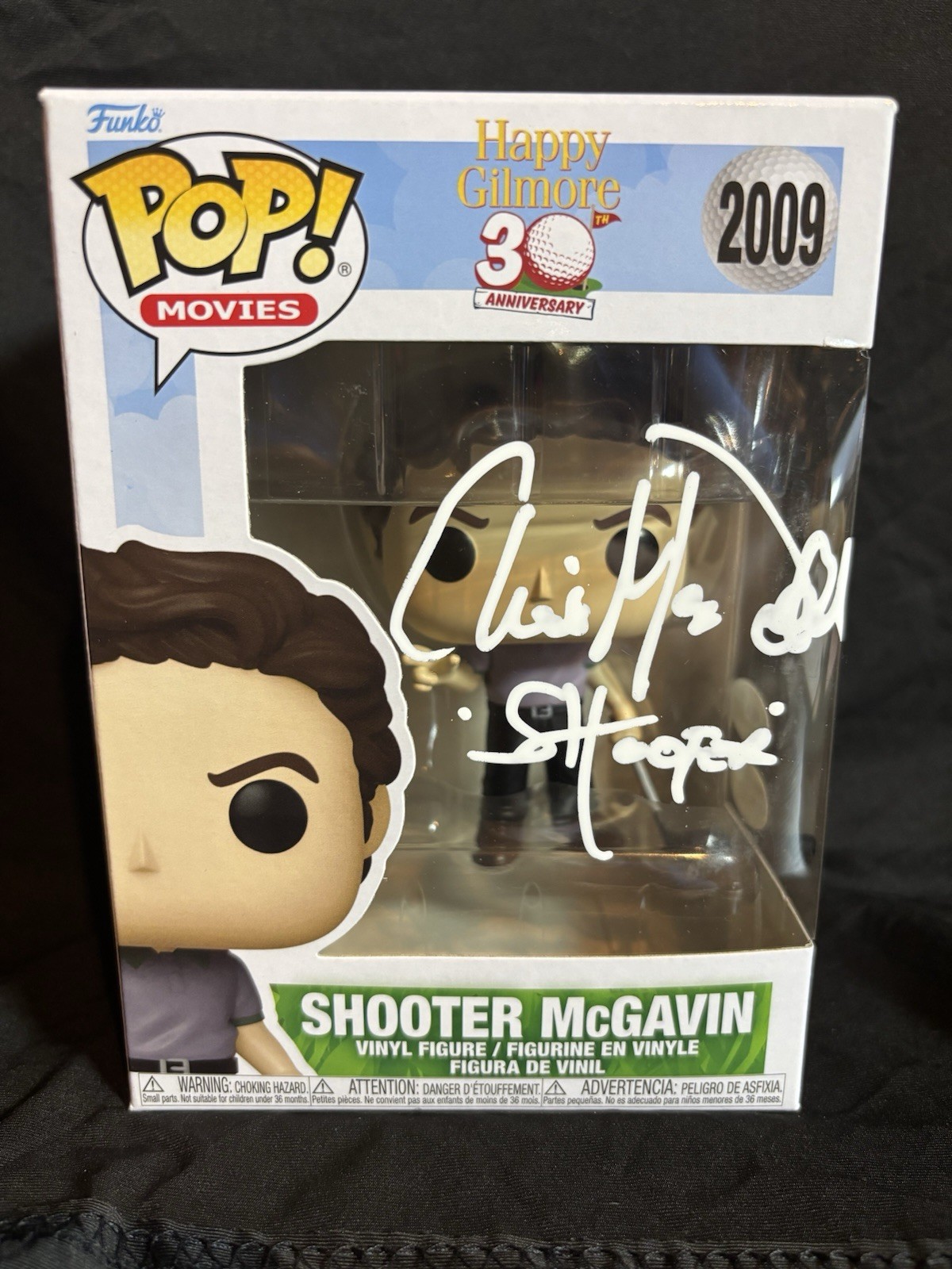 Christopher McDonald “Shooter” Signed Funko Pop #2009 Happy Gilmore With COA