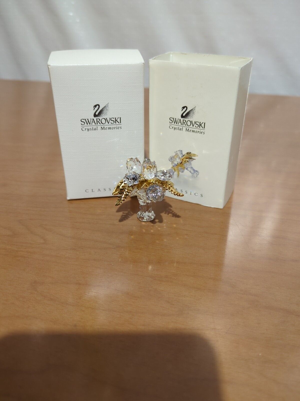 Swarovski Crystal Memories Classics Miniature Wedding Bouquet BNIB