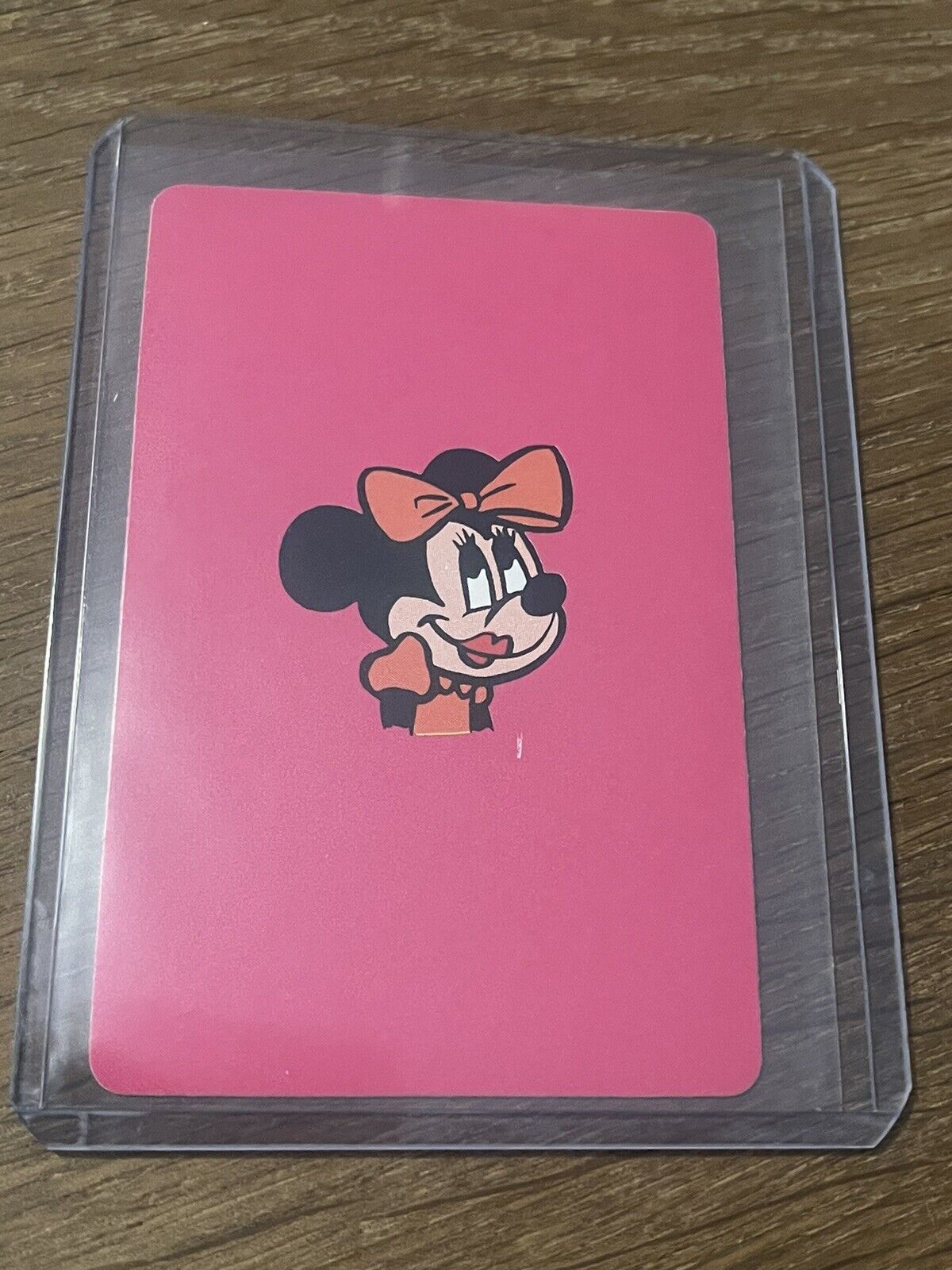 1968 Walt Disney Mickey Mouse 🎥 Card Game Minnie Mouse Playing Card RARE CARD