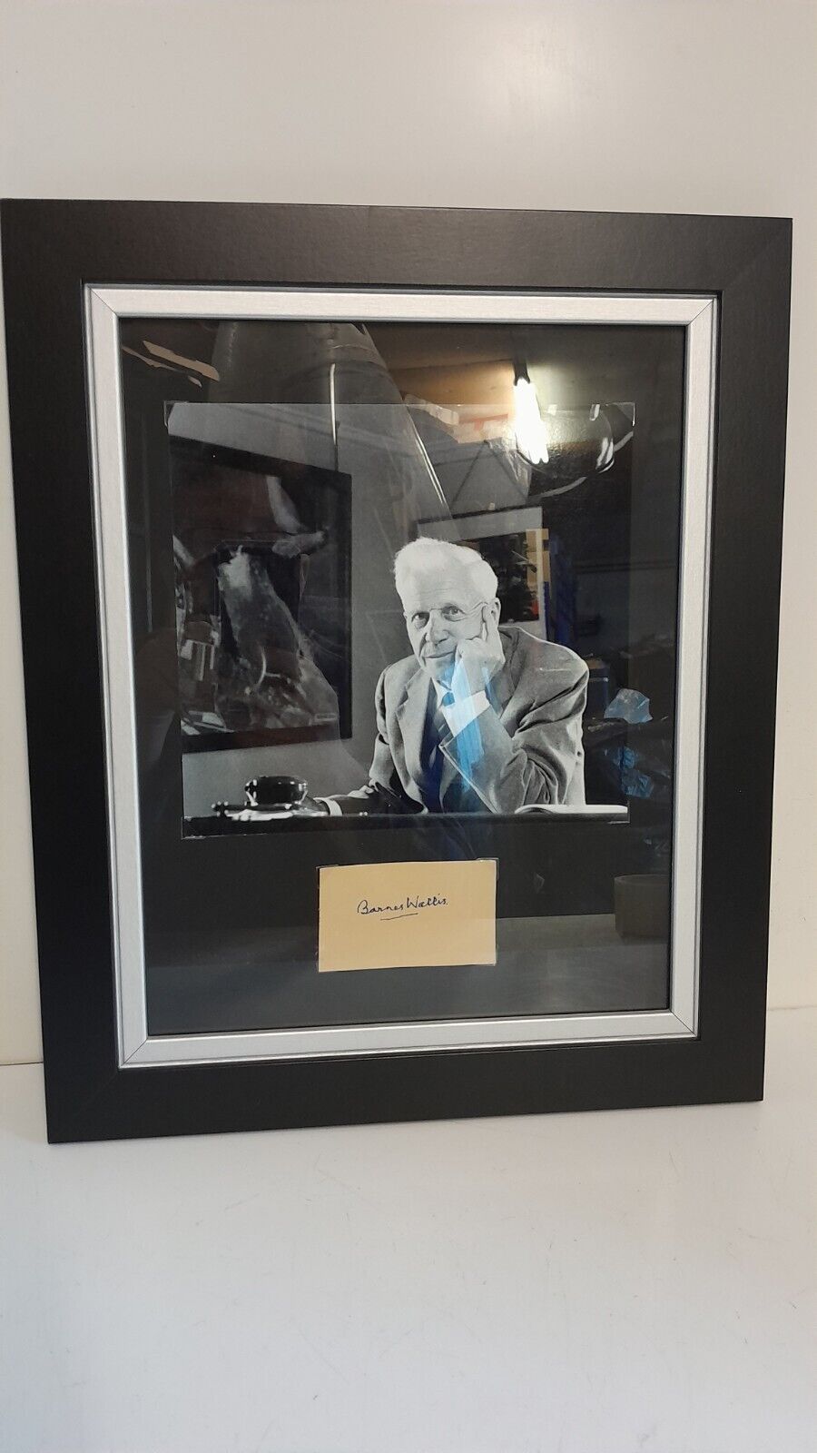 Barnes Wallis Picture And Signature . Bouncing Bomb Designer