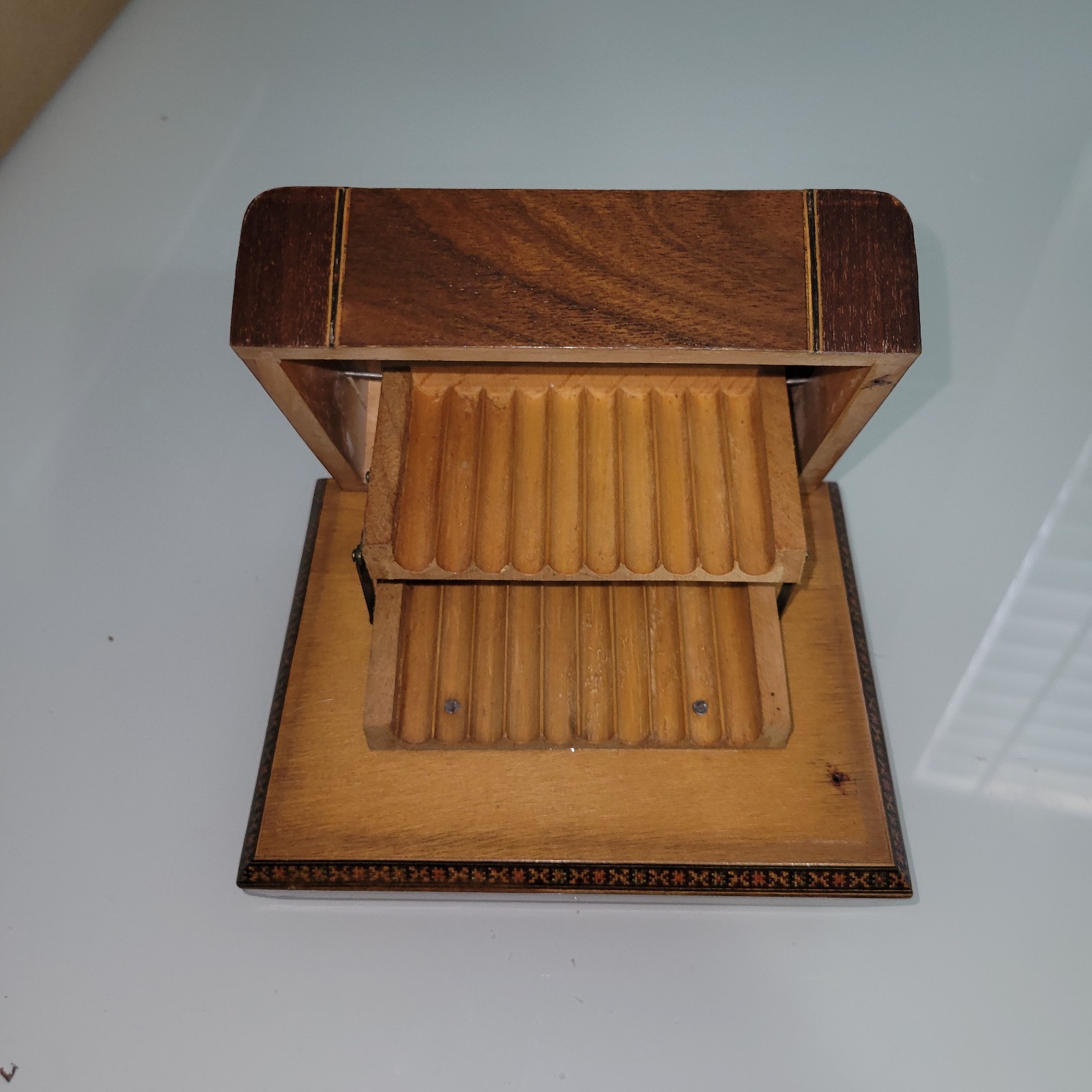 Beautiful Vintage Music Box Cigarette Holder