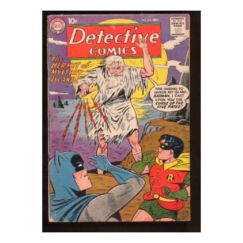 Detective Comics (1937 series) #274 in Very Good condition. DC comics [o.